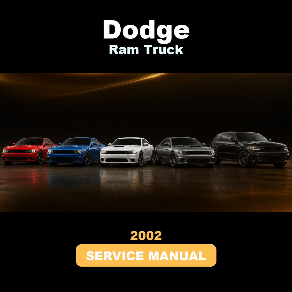 DODGE Ram Truck 3500 Series 2002 Service Repair Manual