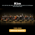 KTM 1999,2000,2001,2002,2003,2004,2005,2006 125 & 200 SX, SXS, MXC, EGS, EXC, EXC SIX DAYS, XC, XC-W Engine Service Repair Manu