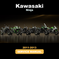 KAWASAKI 2011-2013 Ninja 1000 Repair Service Manual