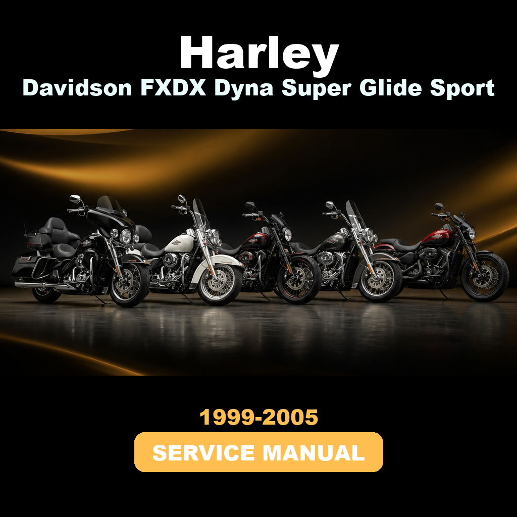 HARLEY Davidson FXDX Dyna Super Glide Sport 1999-2005 Manual