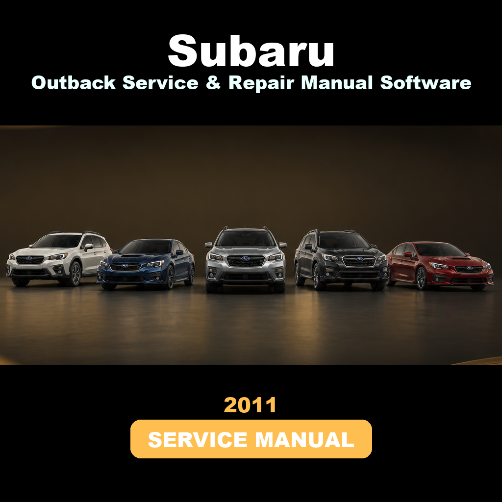 2011 SUBARU Outback Service & Repair Manual Software