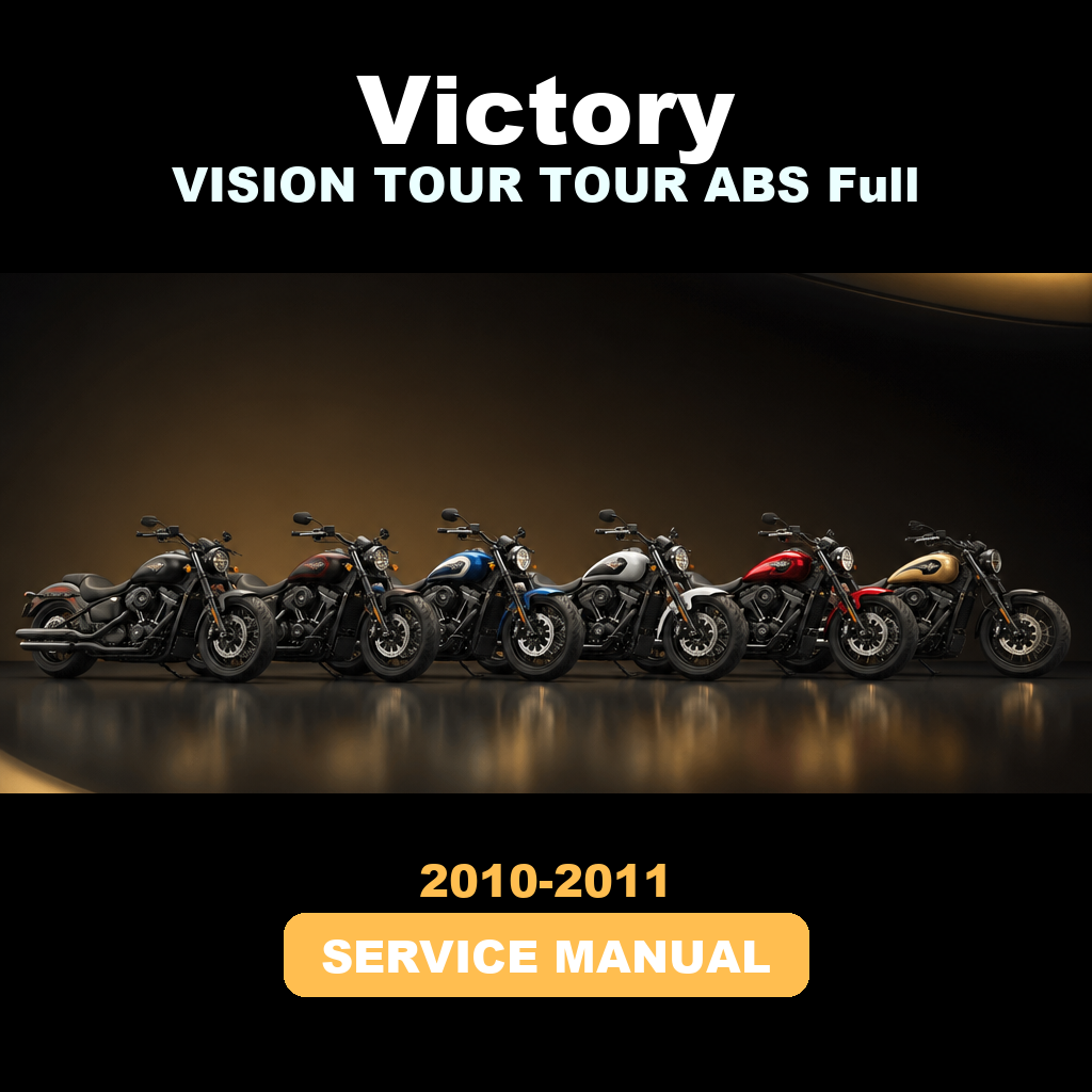 VICTORY VISION TOUR TOUR ABS Full Service & Repair Manual 2010-2011