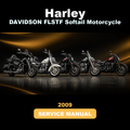 2009 HARLEY DAVIDSON FLSTF Softail Motorcycle Factory Service & Work Shop Manual