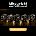 MITSUBISHI Jeep Full Mechanical Service Manual