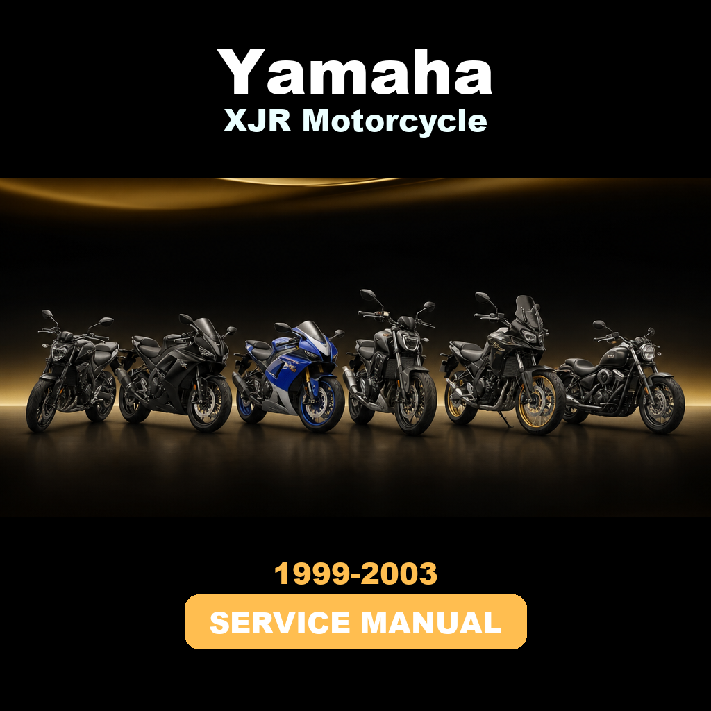 1999 -2003 YAMAHA XJR Motorcycle Service Manual
