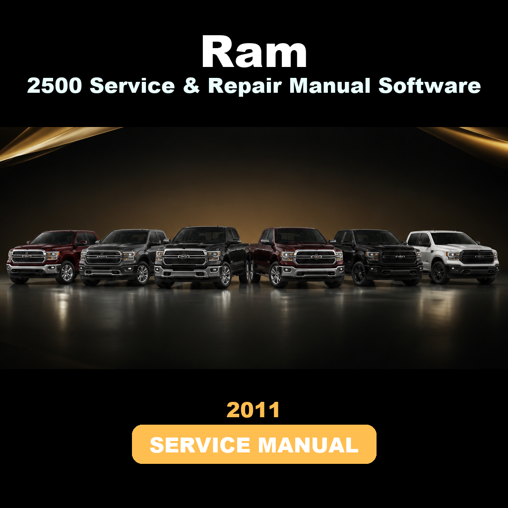 2011 RAM 2500 Service & Repair Manual Software