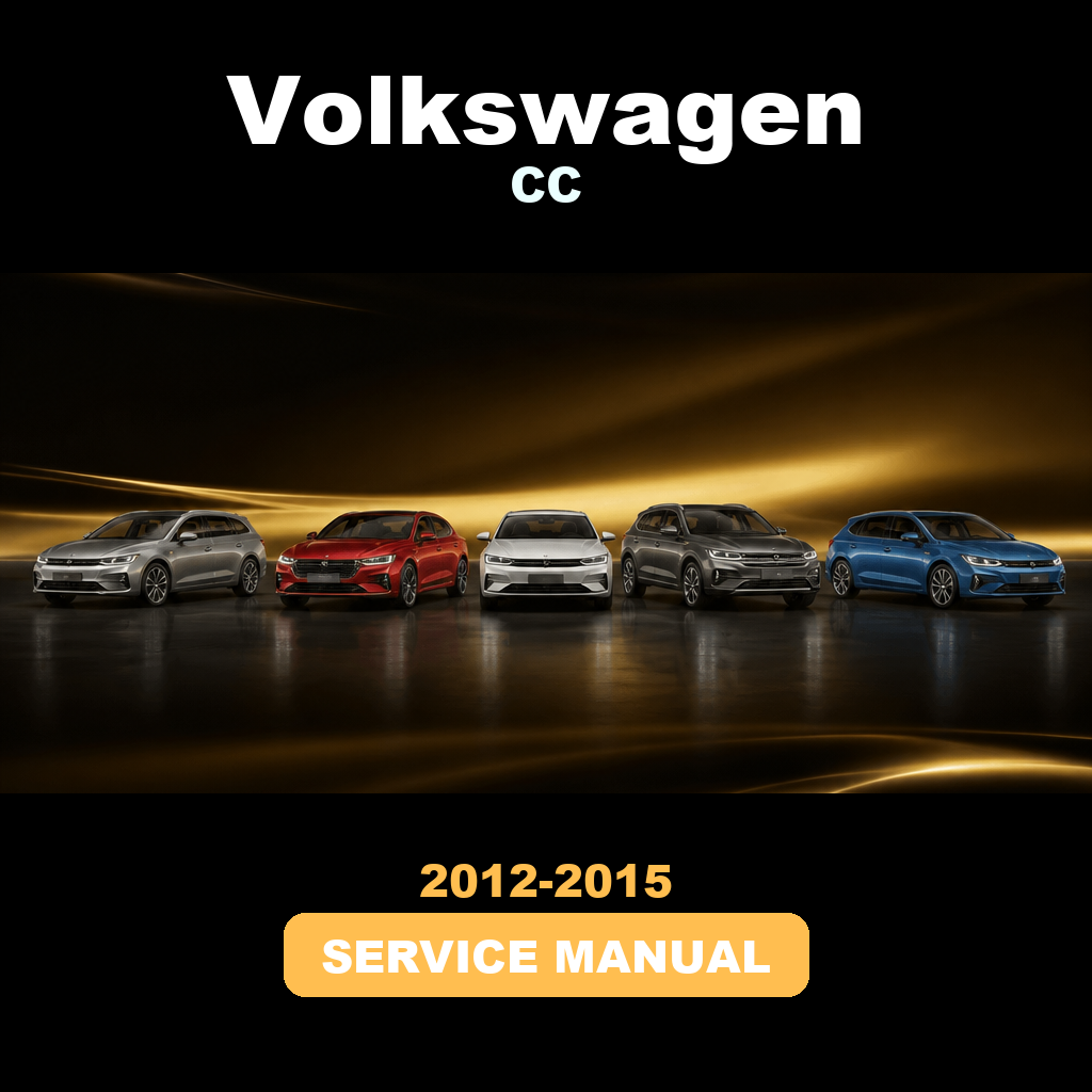 2012-2015 VOLKSWAGEN CC Service & Repair Manual