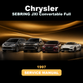 CHRYSLER SEBRING JXI Convertable 1997 Full Service Manual