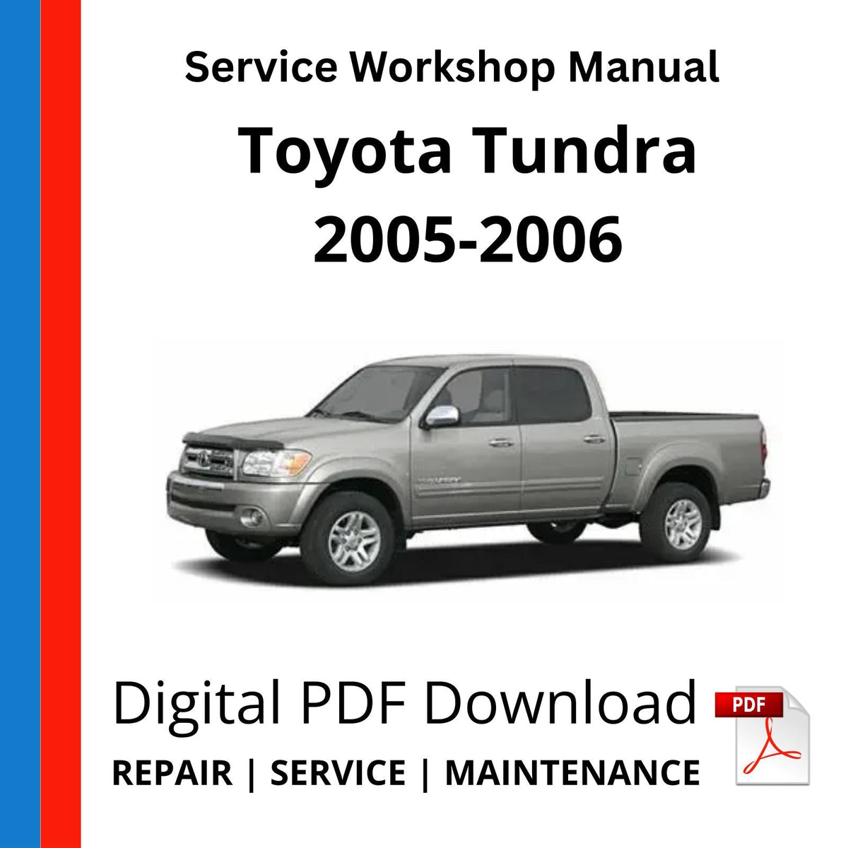 Toyota Tundra 2005-2006 Service Workshop Manual