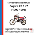 Cagiva K3 / K7 (1990-1991) Service Workshop Manual
