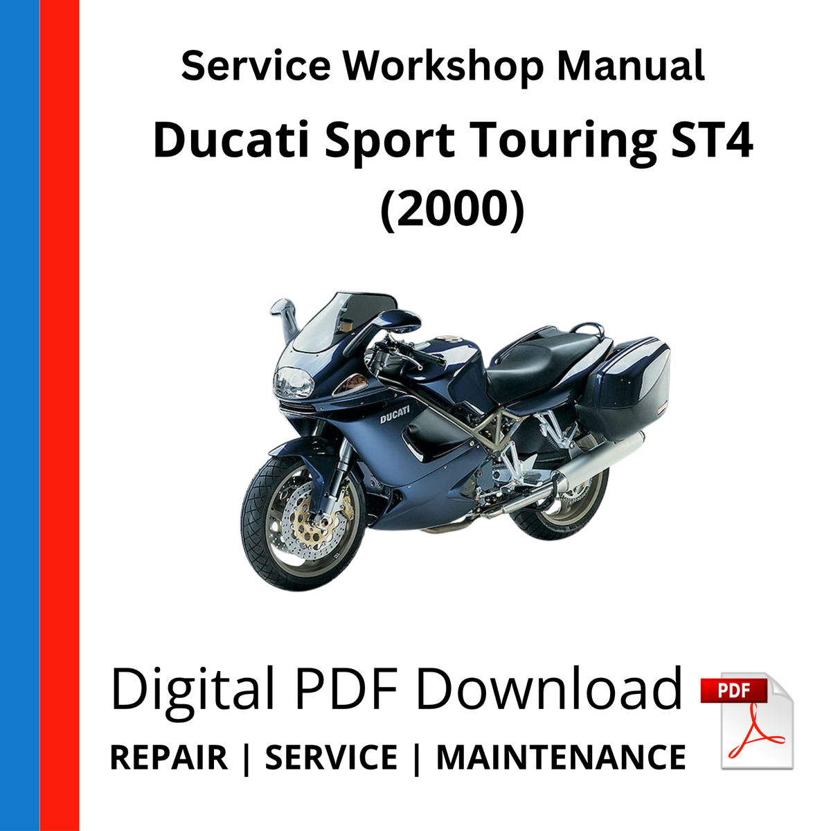 Ducati Sport Touring ST4 (2000) Service Workshop Manual