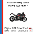 BMW S 1000 RR K67 Service Workshop Manual