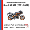 Buell S3 S3T (2001-2002) Service Workshop Manual