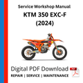 KTM 350 EXC-F (2024) Service Workshop Manual