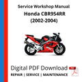 Honda CBR954RR (2002-2004) Service Workshop Manual