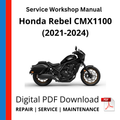 Honda Rebel CMX1100 (2021-2024) Service Workshop Manual