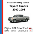 Toyota Tundra 2000-2006 Service Workshop Manual