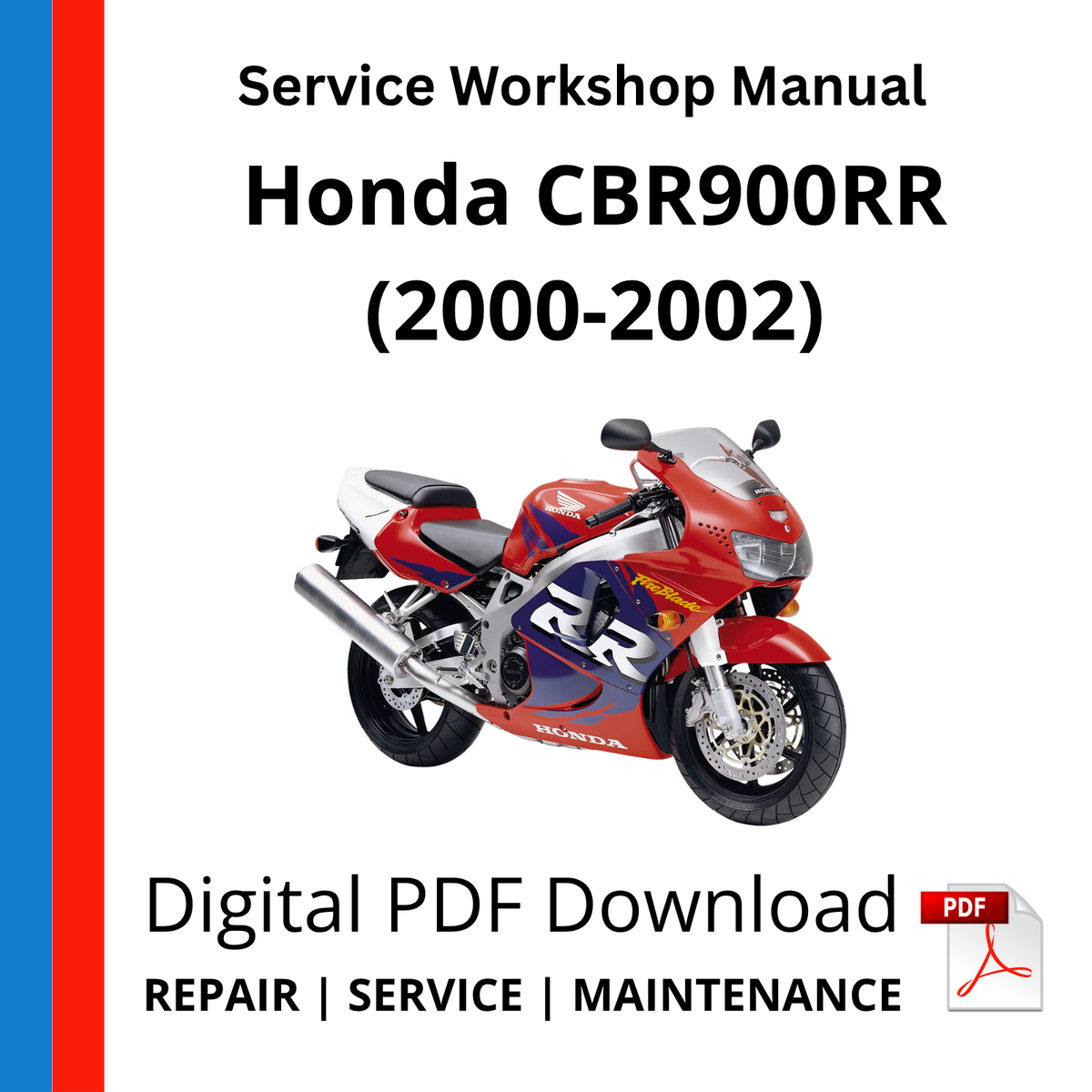 Honda CBR900RR (2000-2002) Service Workshop Manual