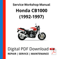 Honda CB1000 (1992-1997) Service Workshop Manual