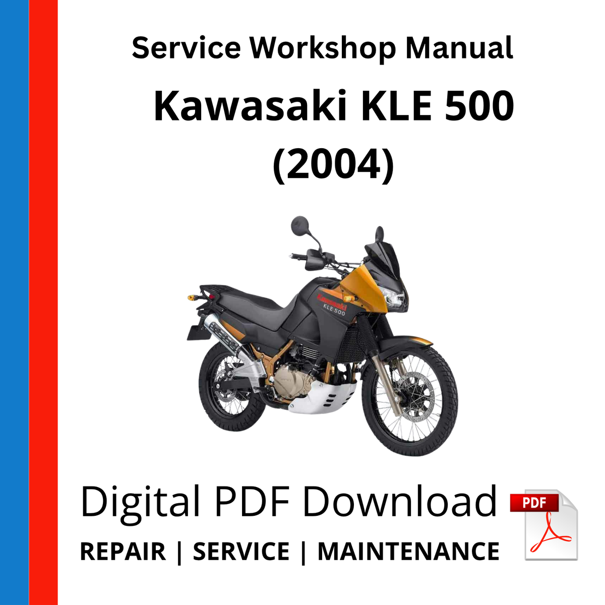Kawasaki KLE 500 (2004) Service Workshop Manual