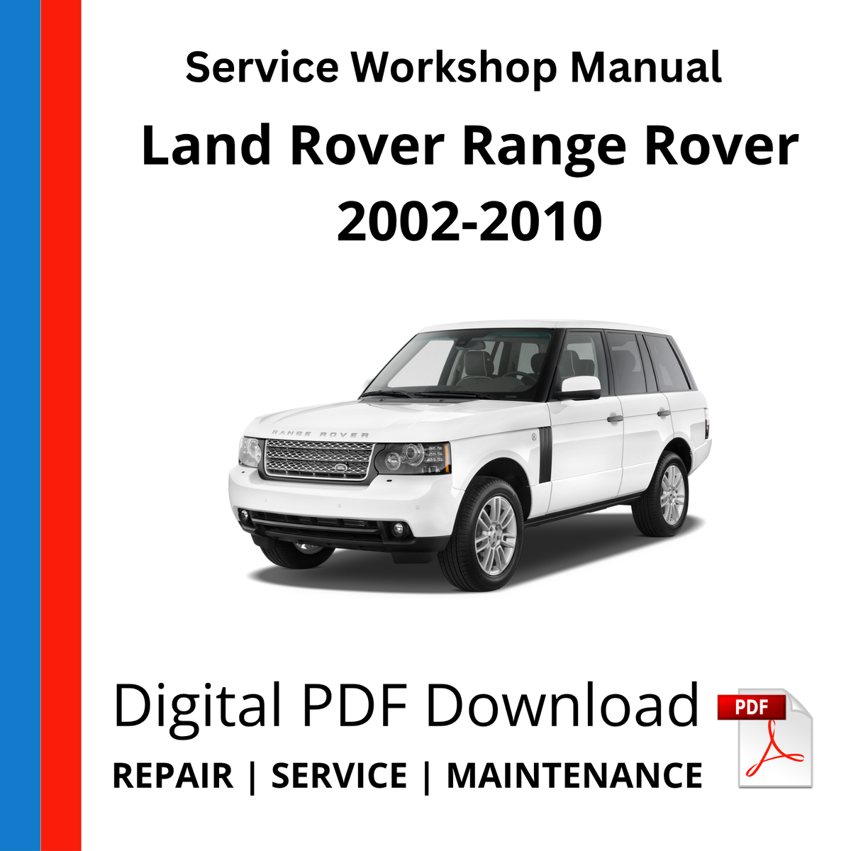 Land Rover Range Rover L322 2002-2010 Service Workshop Manual