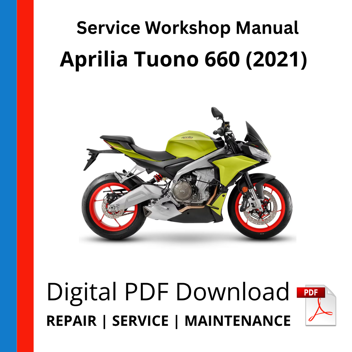 Aprilia Tuono 660 (2021) Service Workshop Manual