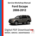 Ford Escape 2008-2012 Service Workshop Manual