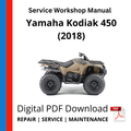 Yamaha Kodiak 450 (2018) Service Workshop Manual