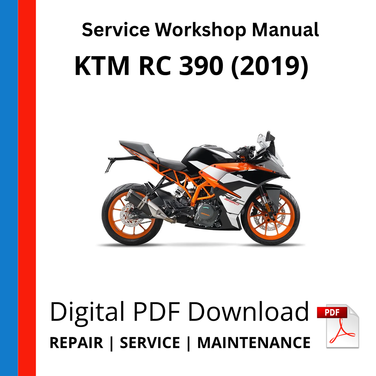 KTM RC 390 (2019) Service Workshop Manual