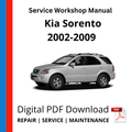 Kia Sorento 2002-2009 Service Workshop Manual