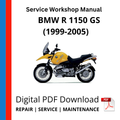 BMW R 1150 GS (1999-2005) Service Workshop Manual