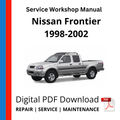 Nissan Frontier 1998-2002 Service Workshop Manual