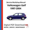 Volkswagen Golf MK4 1997-2004 Service Workshop Manual