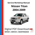 Nissan Titan 2004-2009 Service Workshop Manual