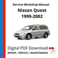 Nissan Quest 1999-2002 Service Workshop Manual