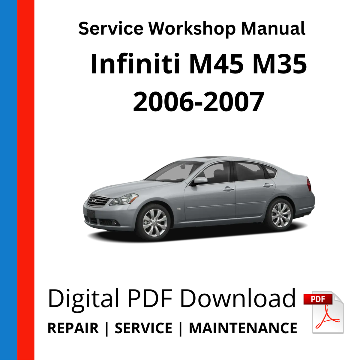 Infiniti M45 M35 Y50 2006-2007 Service Workshop Manual
