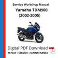 Yamaha TDM900 (2002-2005) Service Workshop Manual