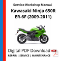 Kawasaki Ninja 650R ER-6F (2009-2011) Service Workshop Manual