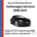 Volkswagen Scirocco 2008-2015 Service Workshop Manual