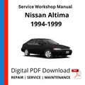 Nissan Altima 1994-1999 Service Workshop Manual