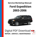 Ford Expedition 2003-2006 Service Workshop Manual
