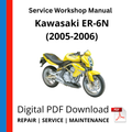 Kawasaki ER-6N (2005-2006) Service Workshop Manual