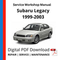 Subaru Legacy 1999-2003 Service Workshop Manual