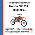 Honda CR125R (2000-2003) Service Workshop Manual