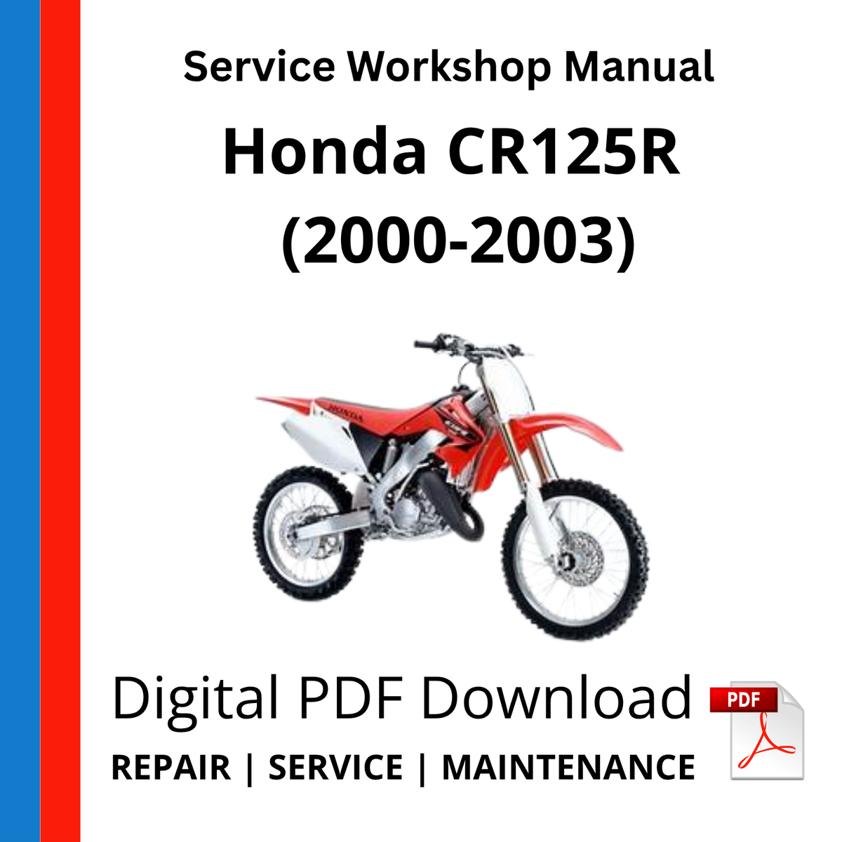 Honda CR125R (2000-2003) Service Workshop Manual
