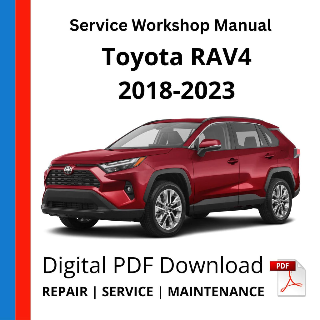 Toyota RAV4 2018-2023 Service Workshop Manual