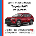 Toyota RAV4 2018-2023 Service Workshop Manual