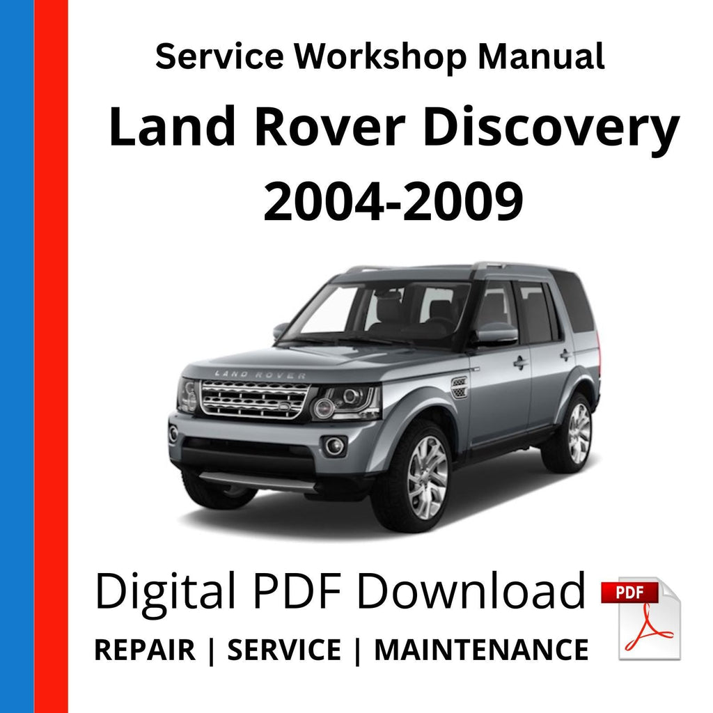 Land Rover Discovery 2004-2009 Service Workshop Manual