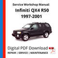 Infiniti QX4 R50 1997-2001 Service Workshop Manual