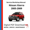 Nissan Xterra 2005-2009 Service Workshop Manual